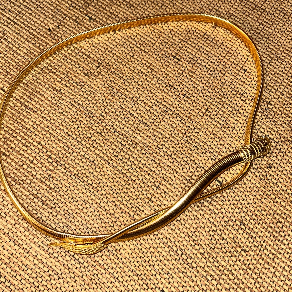 Gold Snake Belt